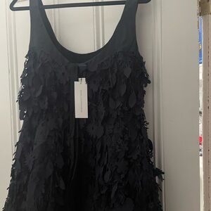 NWT Diane Von Furstenberg COUTURE SILK AND TULLE MINI COCKTAIL DRESS